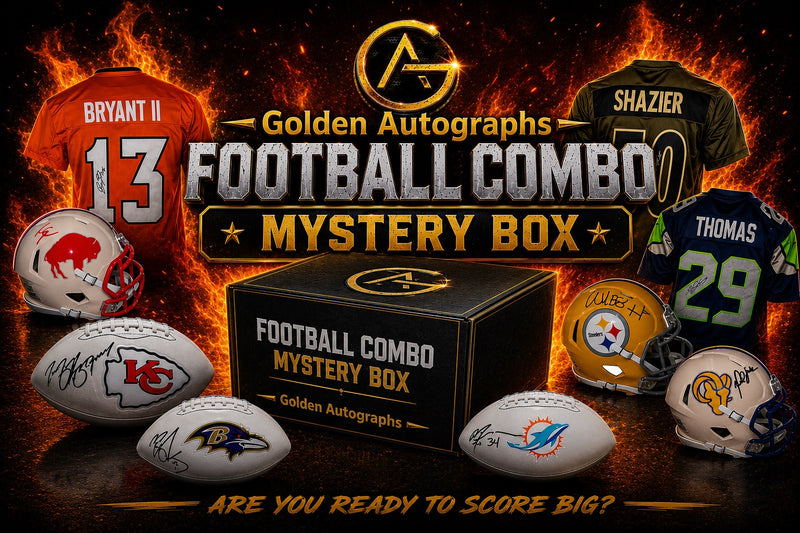 Signed Football Combo Mystery Box