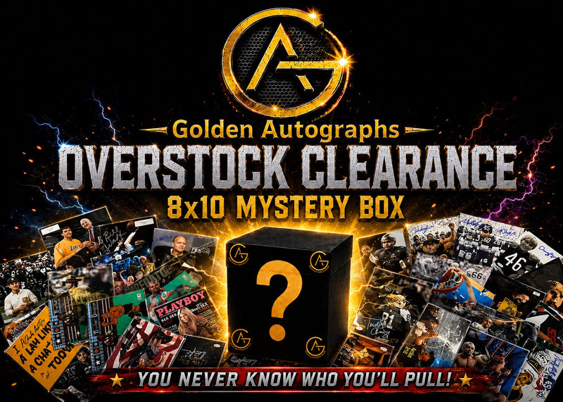 Autographed Overstock Clearance Mystery Box – 8x10 Edition