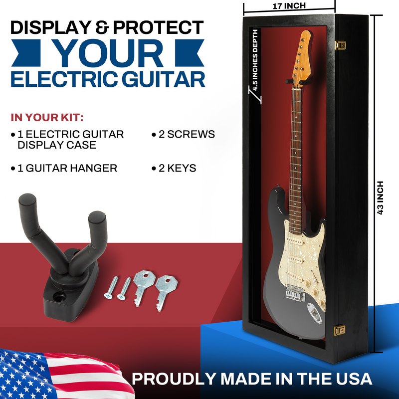 Electric Guitar Display Case