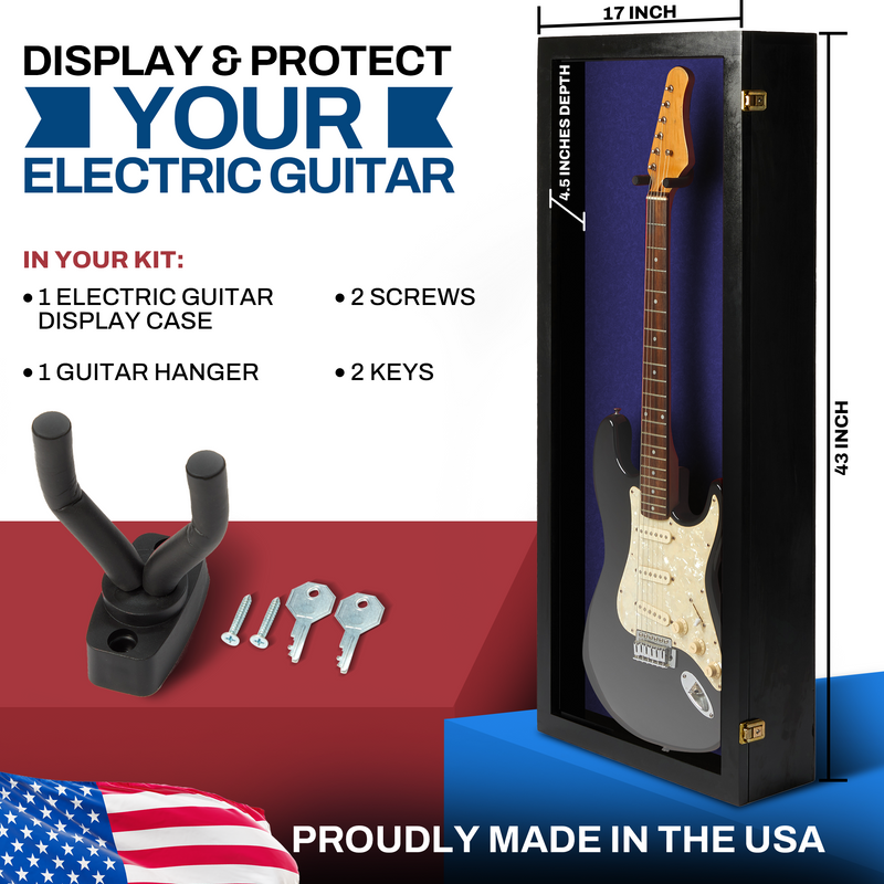 Electric Guitar Display Case