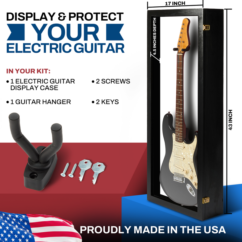 Electric Guitar Display Case