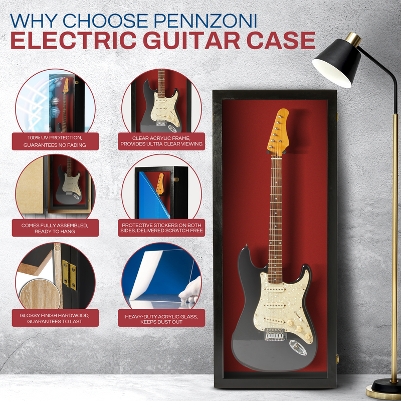 Electric Guitar Display Case