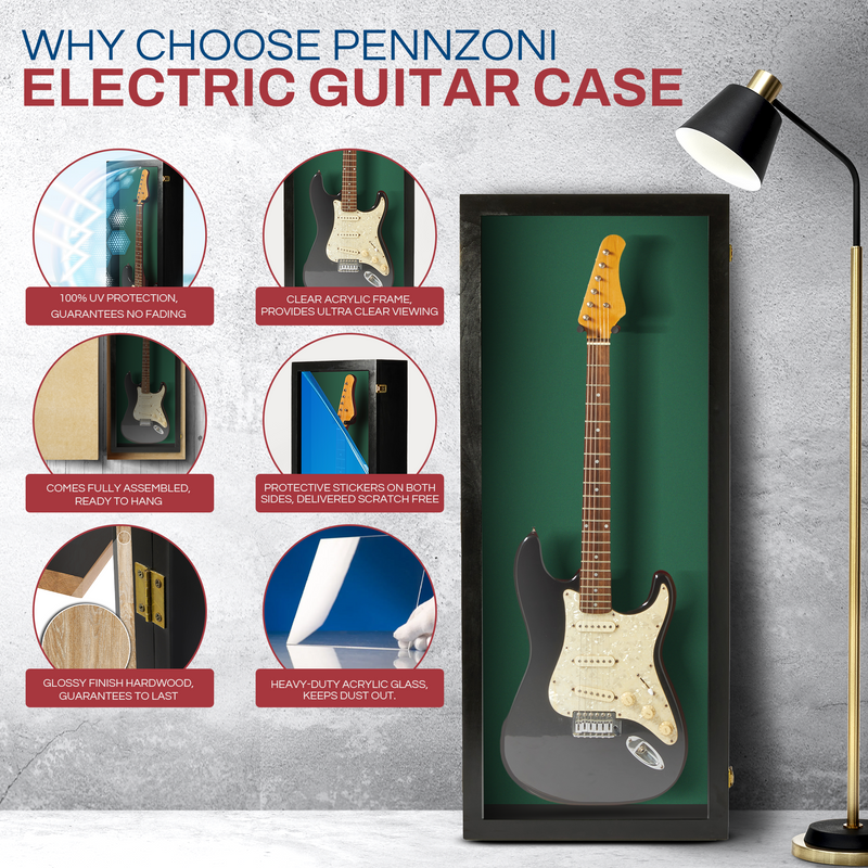 Electric Guitar Display Case