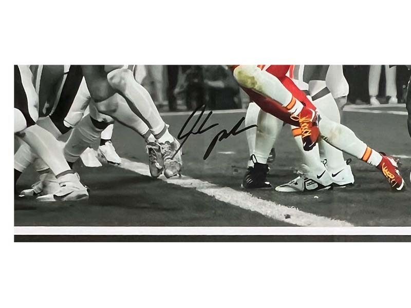 Isaiah Pacheco Kansas City Chiefs Signed 16x20 Super Bowl Vs Eagles Photo  JSA