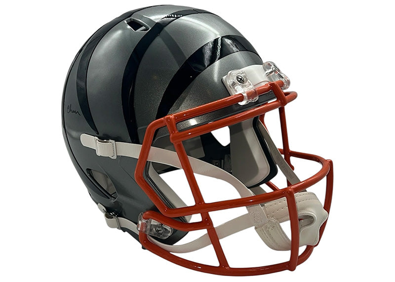 Ja'Marr Chase Signed Full Size Cincinnati Bengals AMP Helmet JSA