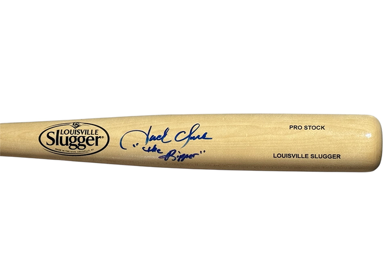 Jack Clark "The Ripper" Signed Louisville Slugger Baseball Bat JSA