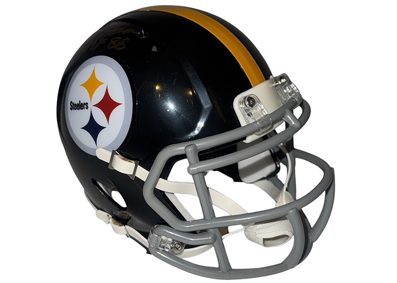 Jack Ham Signed Pittsburgh Steelers Speed Mini Helmet JSA