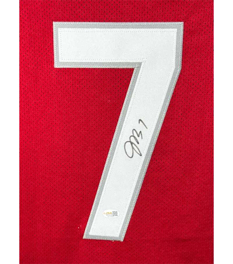 Jacoby Brissett Signed Red Arizona Football Jersey JSA