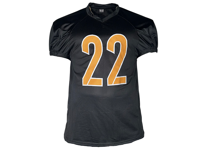 Jacory Croskey-Merritt Signed Washington Black Football Jersey Beckett