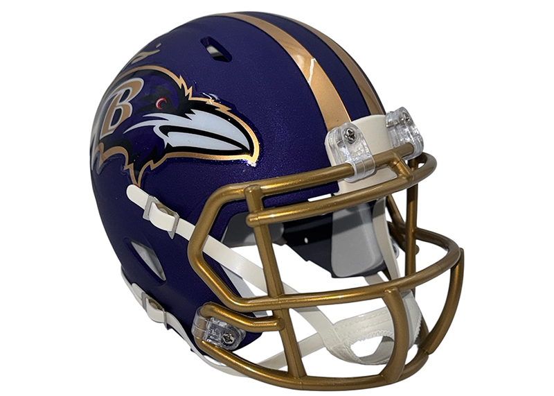 Jamal Lewis Signed Baltimore Ravens Alternate Speed Mini Helmet JSA