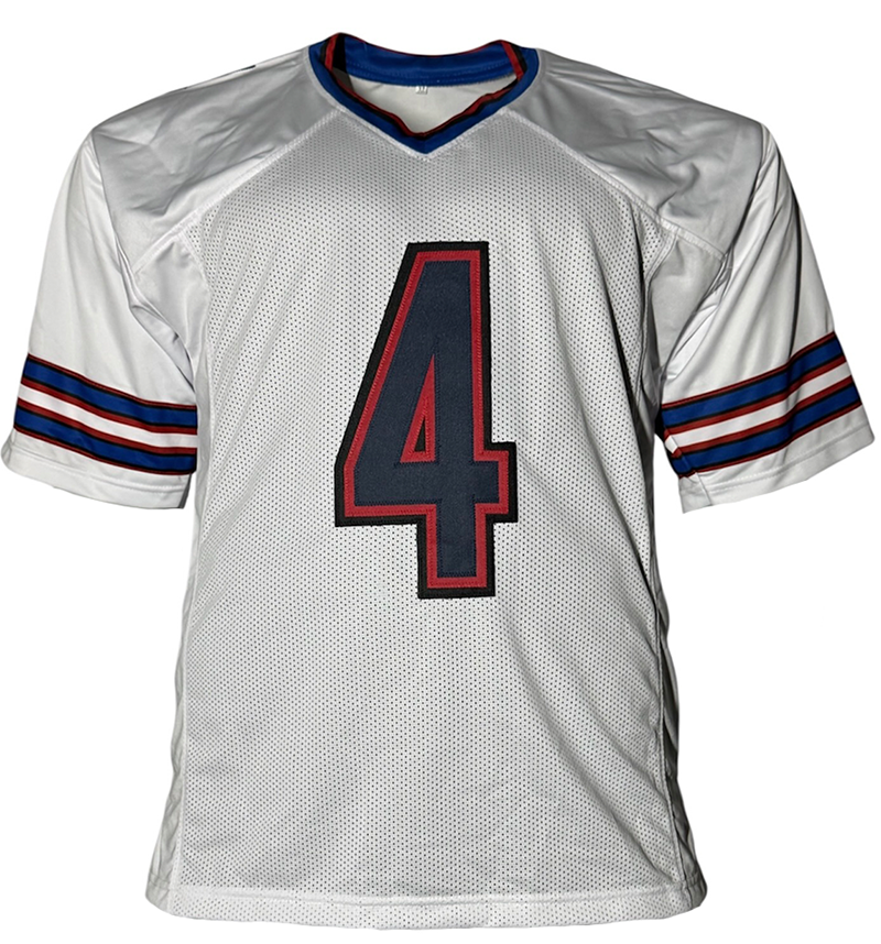 James Cook Signed Buffalo White Football Jersey Beckett