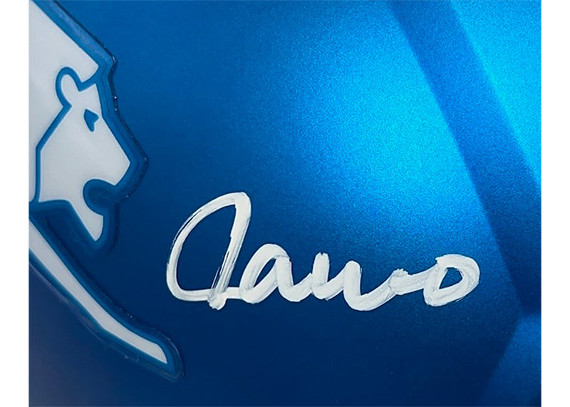 Jameson Williams Signed Detroit Lions Speed Full-Size Football Helmet JSA