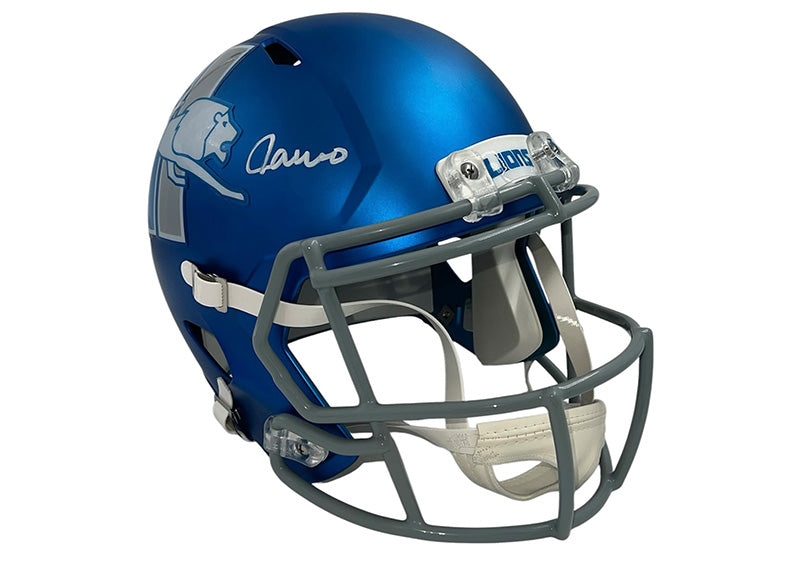 Jameson Williams Signed Detroit Lions Speed Full-Size Football Helmet JSA