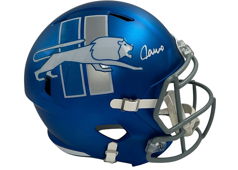 Jameson Williams Signed Detroit Lions Speed Full-Size Football Helmet JSA