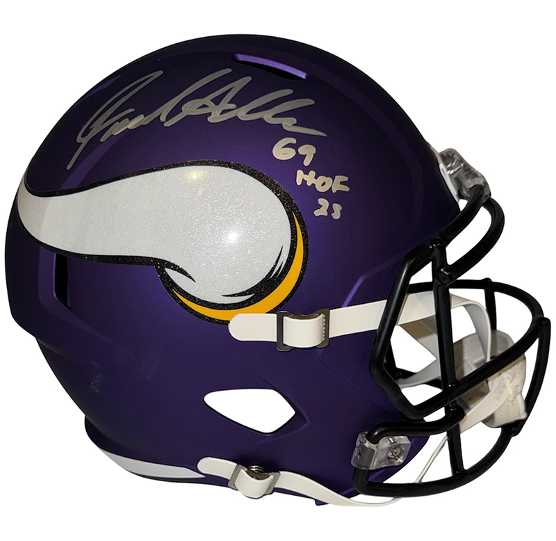 Jared Allen Signed Minnesota Vikings Full Size Speed Helmet HOF 2025 Beckett
