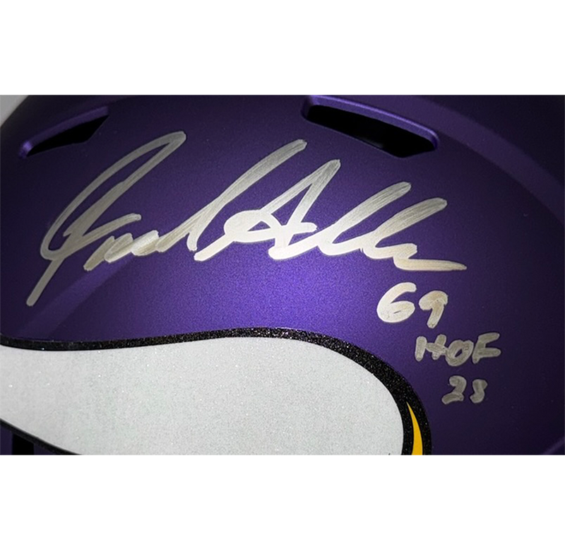 Jared Allen Signed Minnesota Vikings Full Size Speed Helmet HOF 2025 Beckett