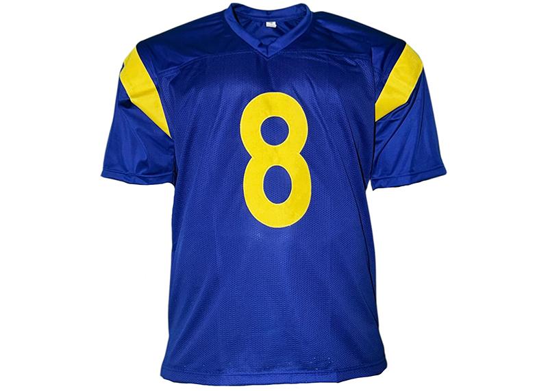 Jared Verse Signed Los Angeles Blue Football Jersey Beckett