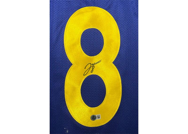 Jared Verse Signed Los Angeles Blue Football Jersey Beckett