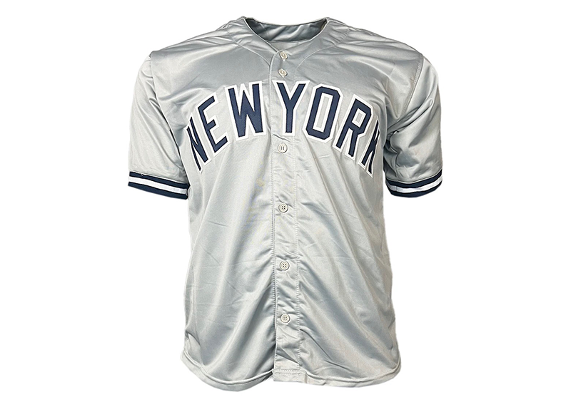 Jason Giambi Signed 5x All Star Insc New York Grey Baseball Jersey JSA