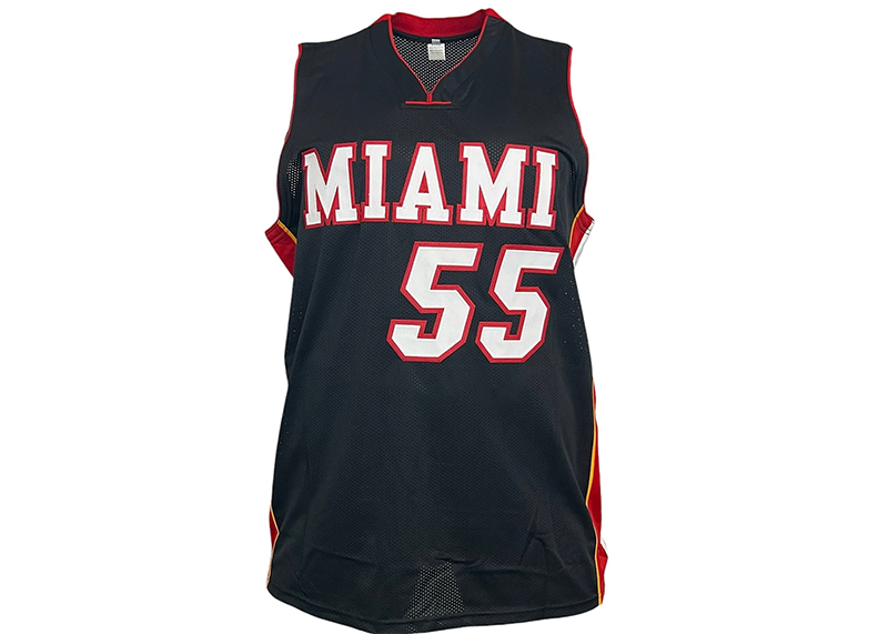 Jason Williams Signed Miami BlackBasketball Jersey JSA