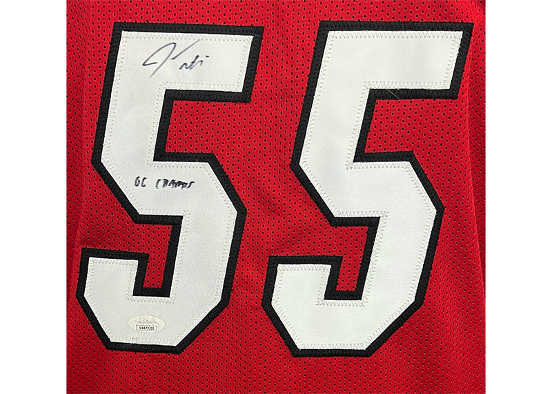 Jason Williams Signed Custom Red Miami Basketball Jersey JSA