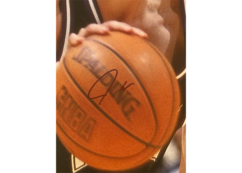 Jason Williams Signed Sacramento Kings 16X20 Photo JSA With Kobe