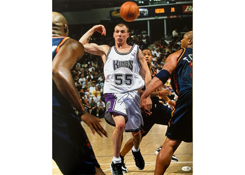 Jason Williams Signed Sacramento Kings 16X20 Photo JSA