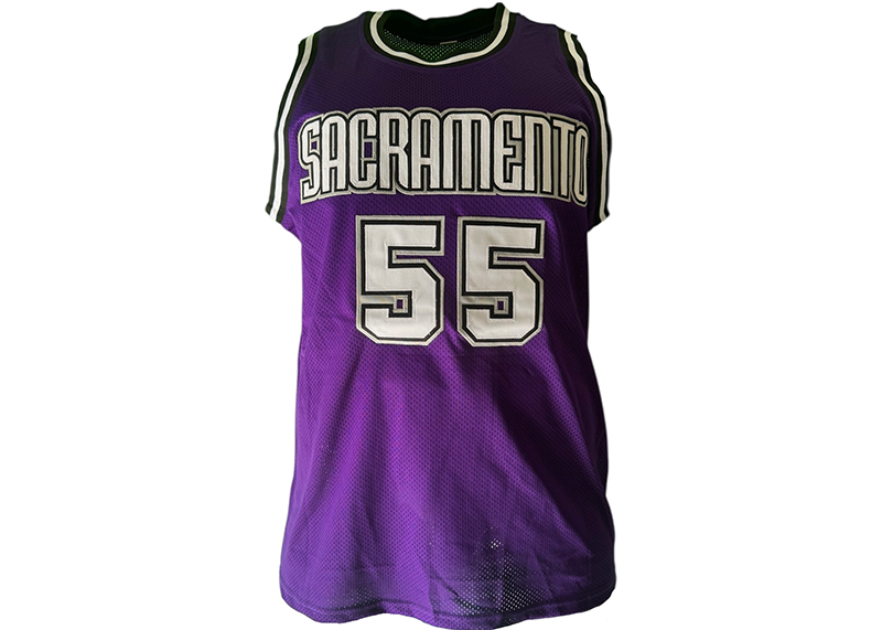 Jason Williams Signed Sacramento Purple Basketball Jersey JSA