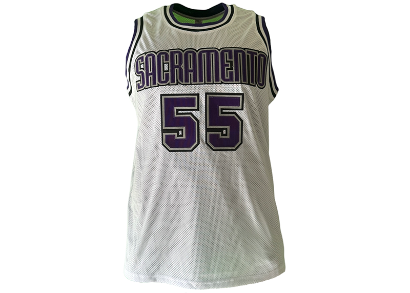 Jason Williams Signed Sacramento White Basketball Jersey JSA