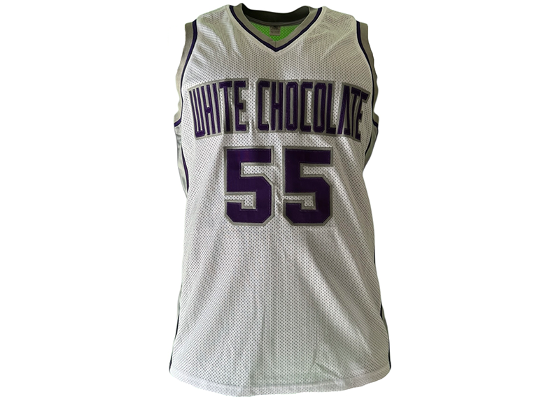 Jason Williams Signed White Chocolate White Basketball Jersey JSA