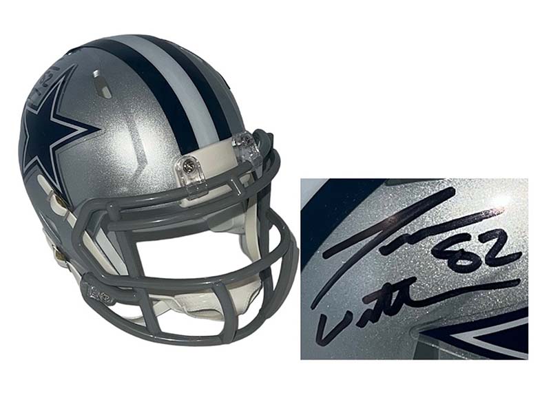 Jason Witten Autographed Dallas Cowboys Speed Mini Helmet Beckett