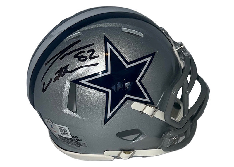 Jason Witten Autographed Dallas Cowboys Speed Mini Helmet Beckett