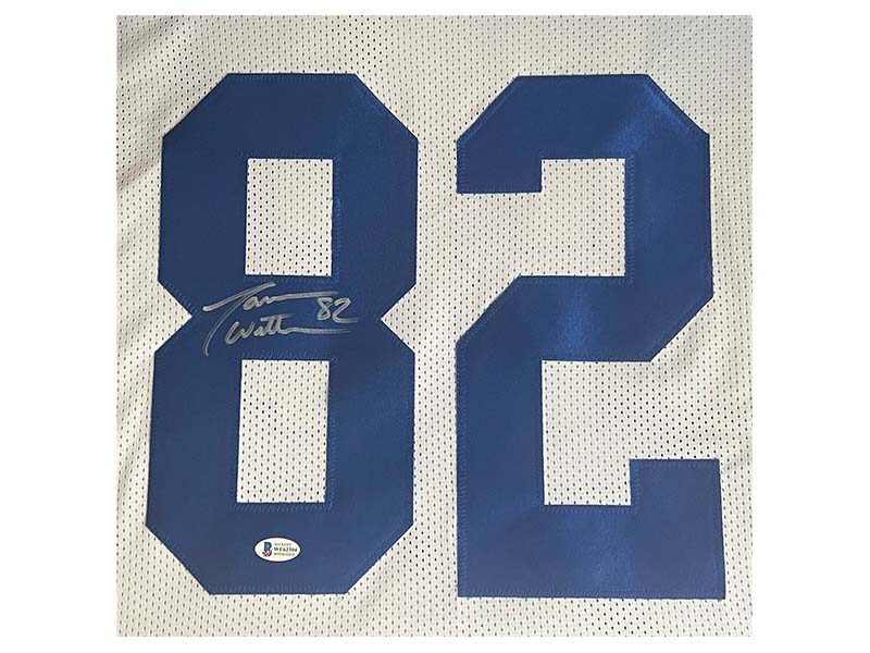 Jason Witten Autographed Pro Style White Football Jersey (Beckett)