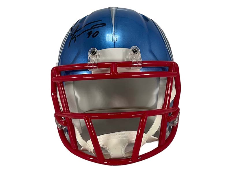 Jevon Kearse Signed Tennessee Titans Flash Mini Football Helmet JSA