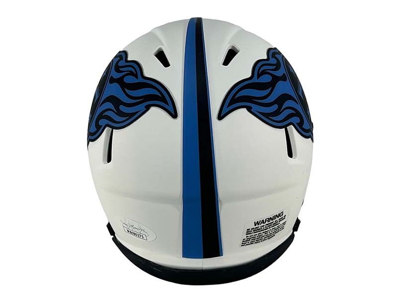 Jevon Kearse Signed Tennessee Titans Lunar Mini Football Helmet JSA