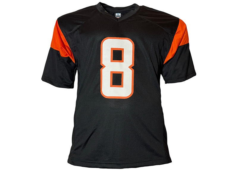 Jeff Blake Signed Cincinnati Black Football Jersey Beckett