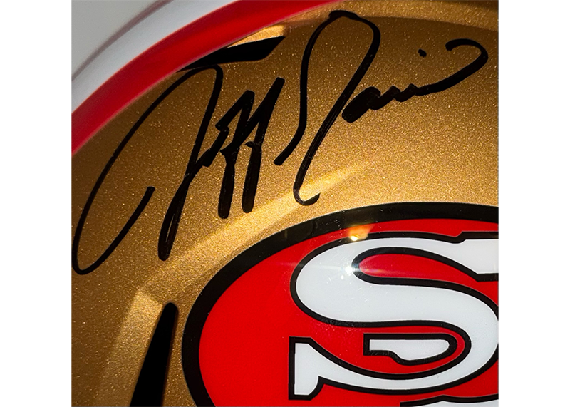 Jeff Garcia Signed San Francisco 49ers Speed Full Size Football Helmet JSA