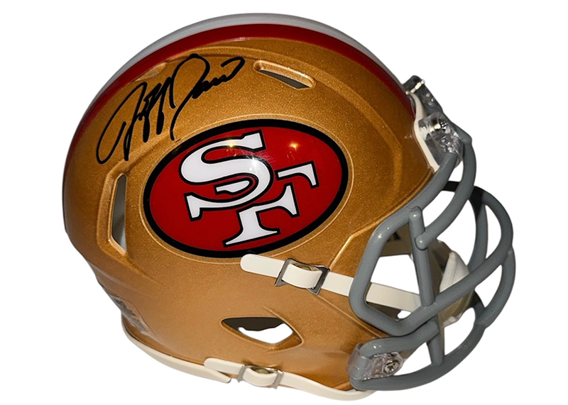 Jeff Garcia Signed San Francisco 49ers Speed Mini Football Helmet JSA