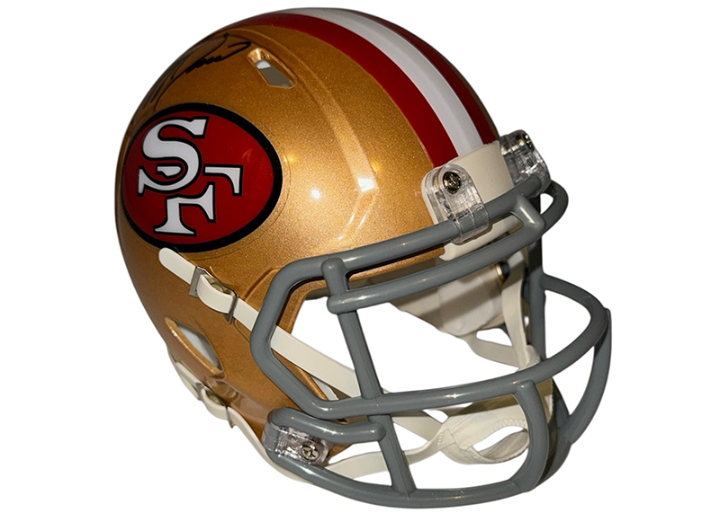 Jeff Garcia Signed San Francisco 49ers Speed Mini Football Helmet JSA