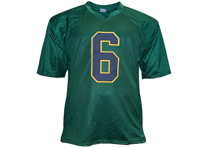 Jeremiah Owusu-Koramoah Signed Green College Football Jersey JSA