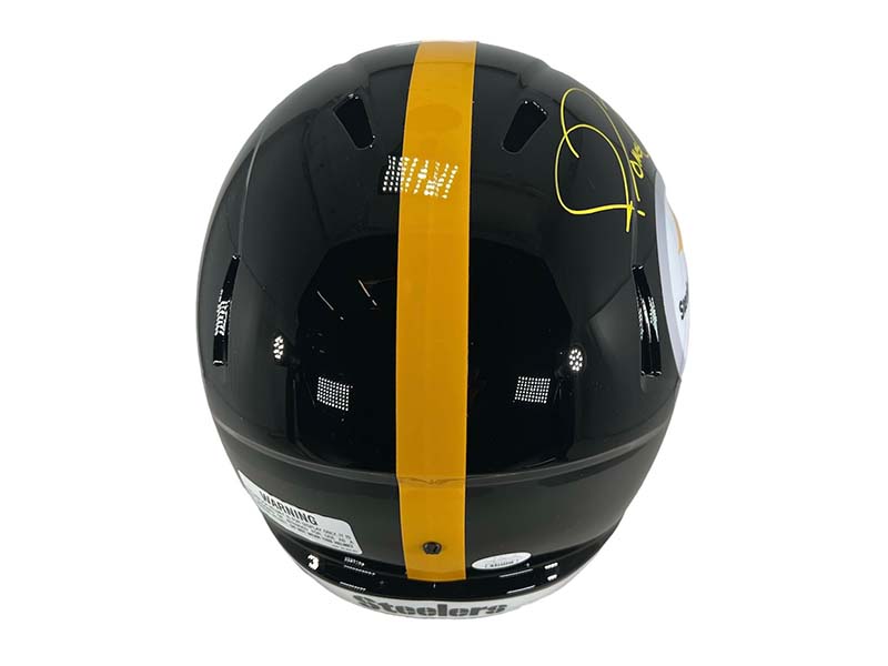 Jerome Bettis Autographed Pittsburgh Steelers Full Size Helmet Speed JSA