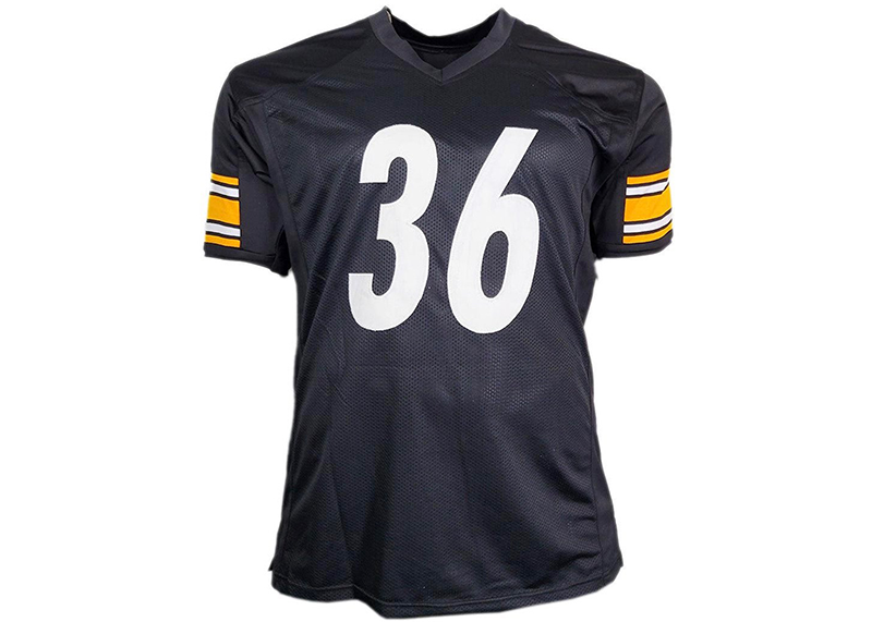 Jerome Bettis Signed Custom Black Football Jersey (JSA)