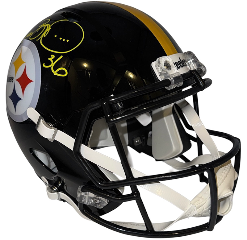 Jerome Bettis Signed Steelers Speed Full Size Helmet Beckett BAS