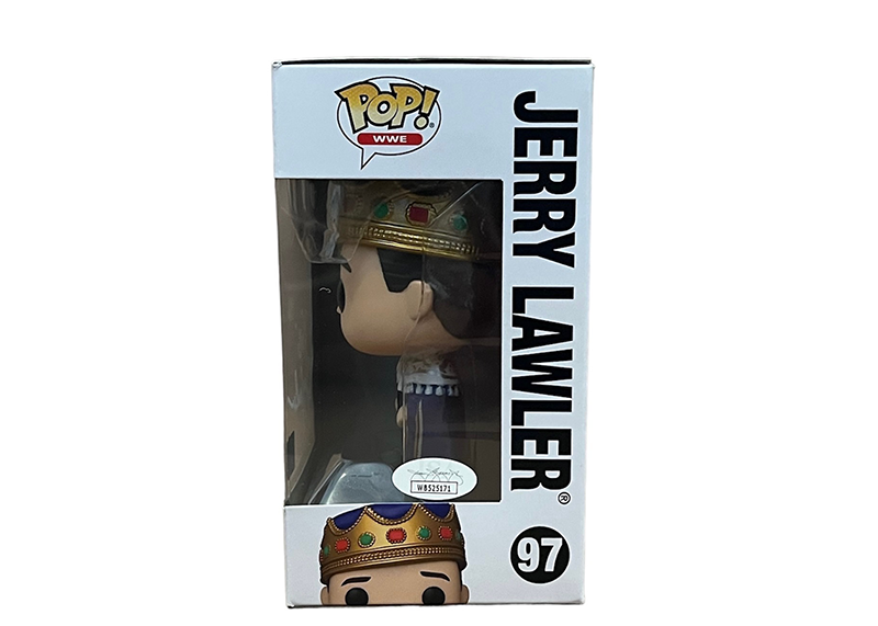 Jerry The King Lawler Autographed Funko Pop JSA