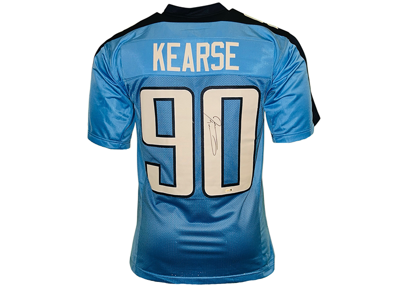 Jevon Kearse Signed Tennessee Blue Football Jersey JSA