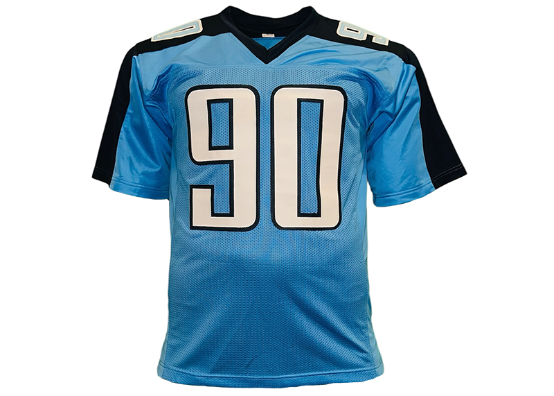 Jevon Kearse Signed Tennessee Blue Football Jersey JSA
