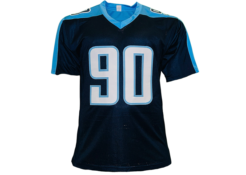 Jevon Kearse Signed Tennessee Blue Football Jersey JSA