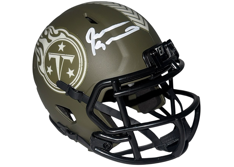 Jevon Kearse Signed Tennessee Titans Mini STS Helmet JSA