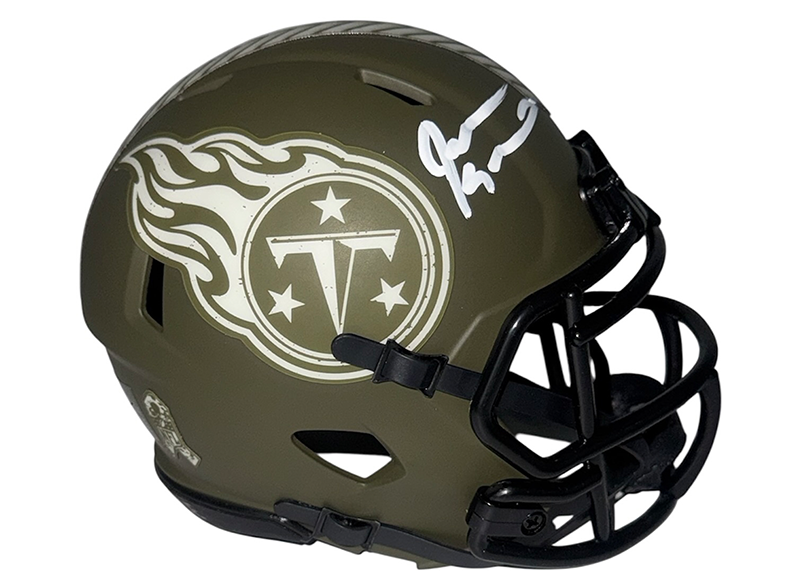 Jevon Kearse Signed Tennessee Titans Mini STS Helmet JSA