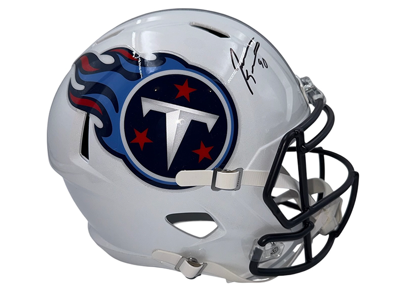 Jevon Kearse Signed Tennessee Titans Speed Full Size Replica Helmet JSA